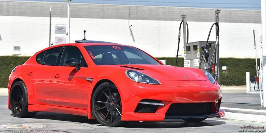Porsche Panamera on Forgiato F2.01 wheels