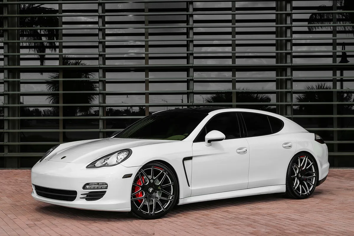 Porsche Panamera on Forgiato Maglia-M wheels