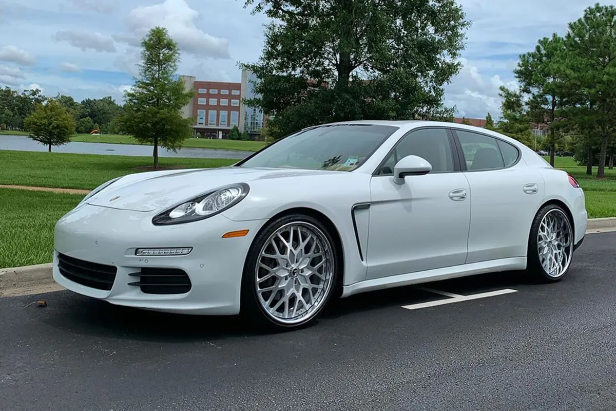 Porsche Panamera on Forgiato Niddo wheels