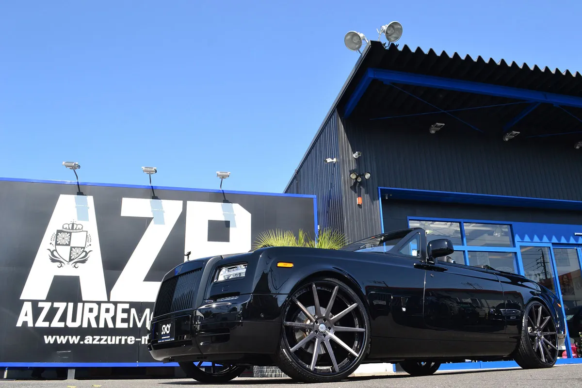 Rolls-Royce Phantom on Forgiato S206 wheels