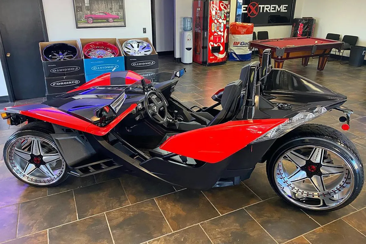Polaris Polaris on Forgiato Classico wheels