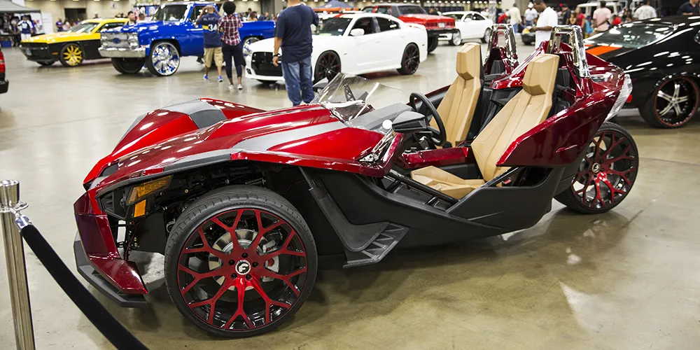 Polaris Polaris on Forgiato Drea-M wheels