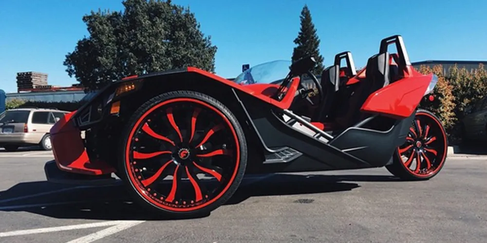 Polaris Polaris on Forgiato Inferno wheels