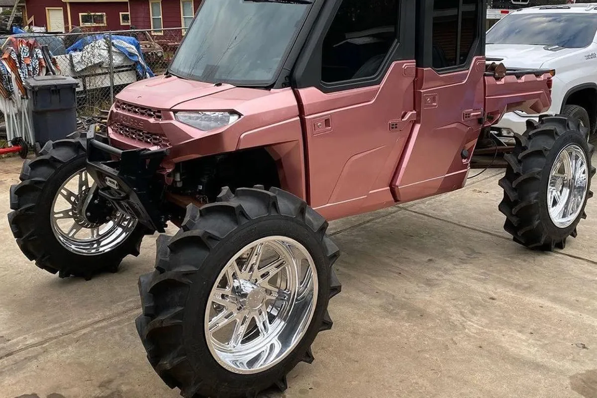 Polaris Polaris Rzr on Forgiato Scanalato T wheels