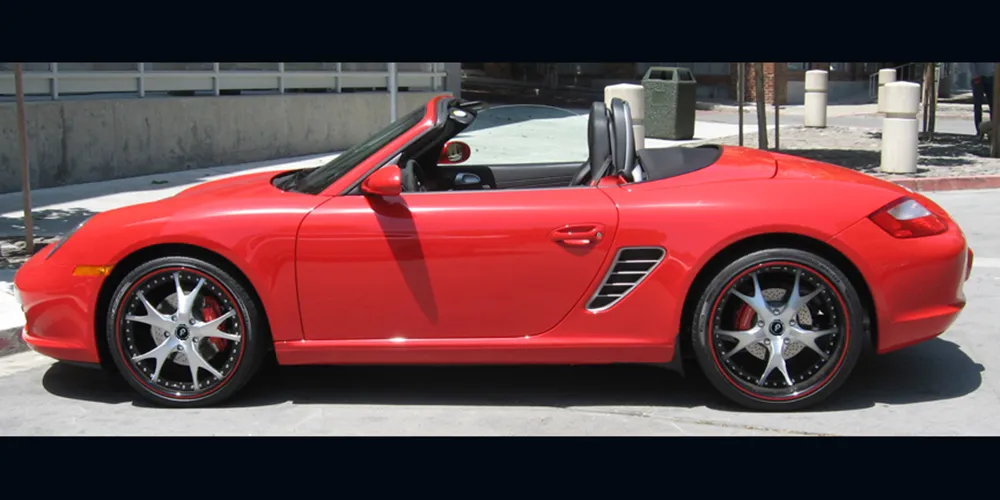 Porsche Porsche Boxster on Forgiato Forcella wheels