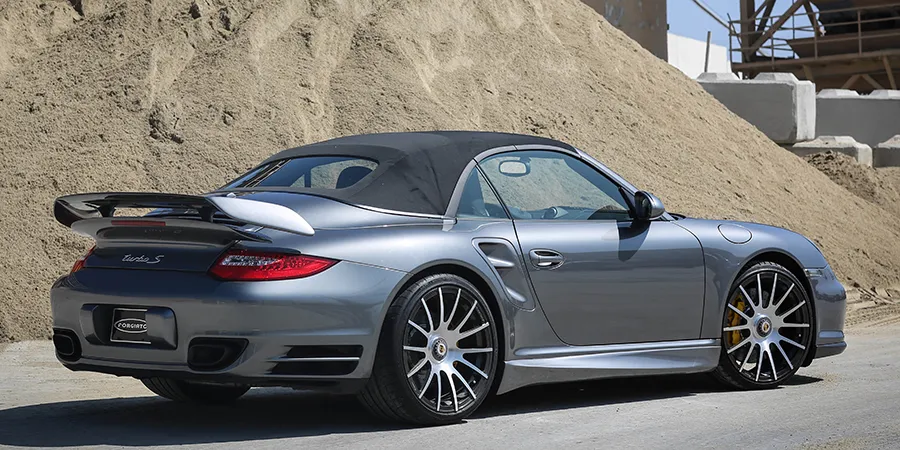 Porsche Porsche Carrera on Forgiato Titanio-M wheels