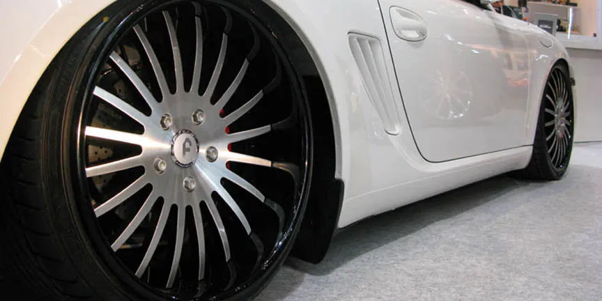 Porsche Porsche Cayman on Forgiato Andata wheels