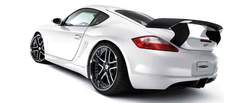 Porsche Porsche Cayman on Forgiato Estremo wheels