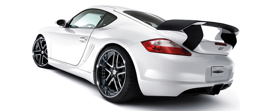 Porsche Cayman on Estremo