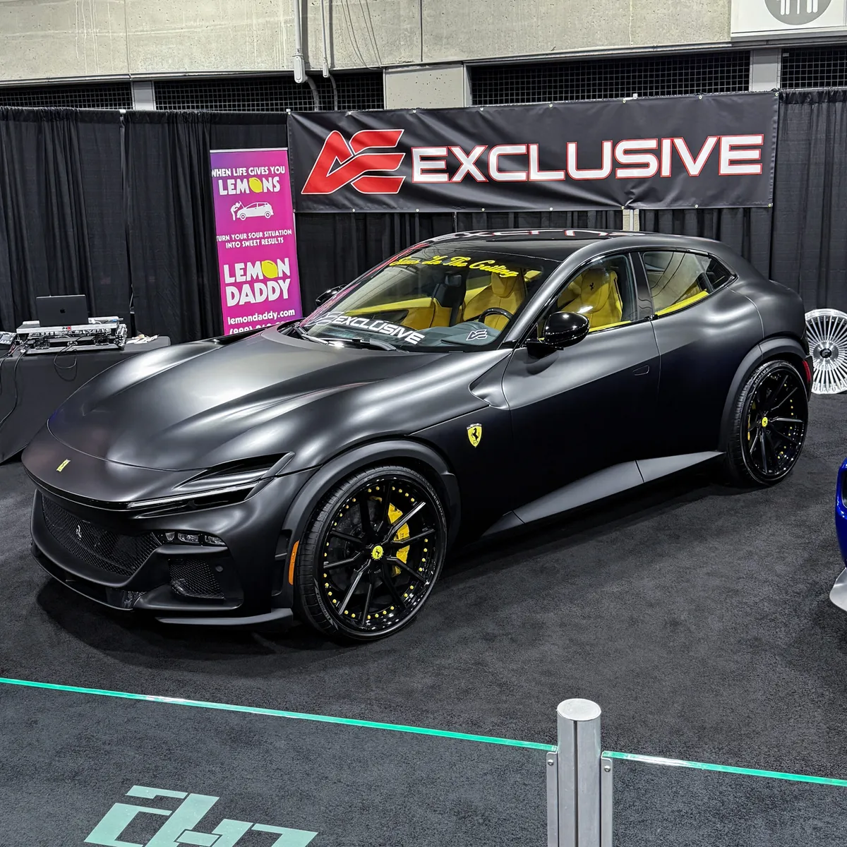 Ferrari Purosangue on Forgiato Tec wheels