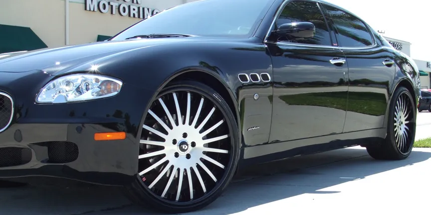 Maserati Quattroporte on Forgiato Andata wheels