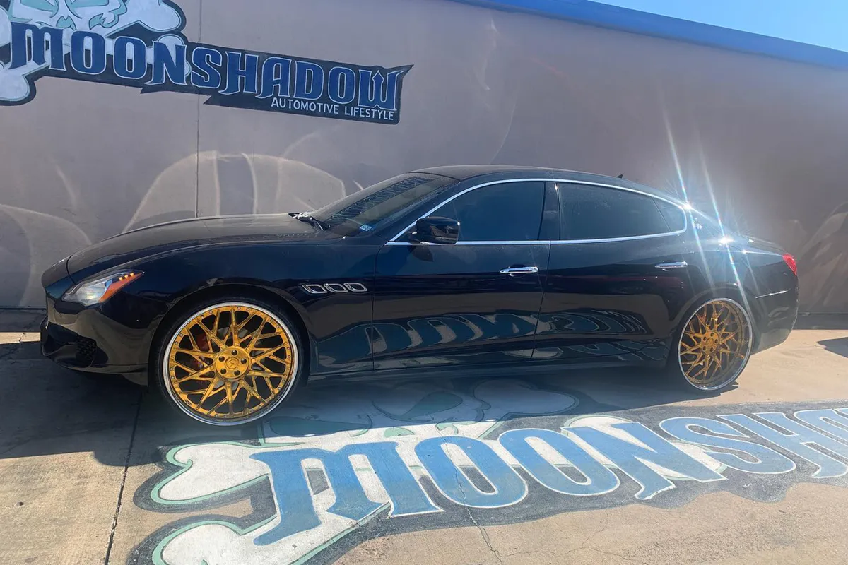 Maserati Quattroporte on Forgiato Blocco wheels