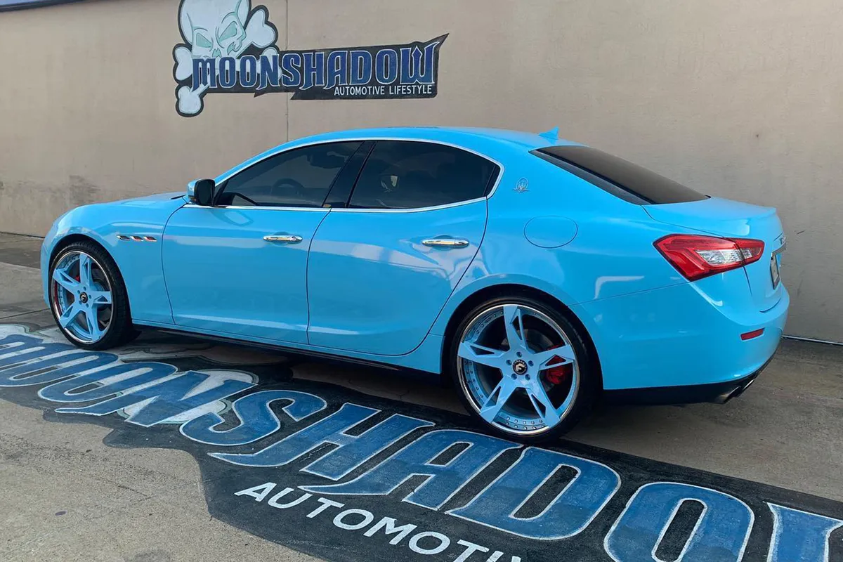 Maserati Quattroporte on Forgiato Copiato-ECL wheels