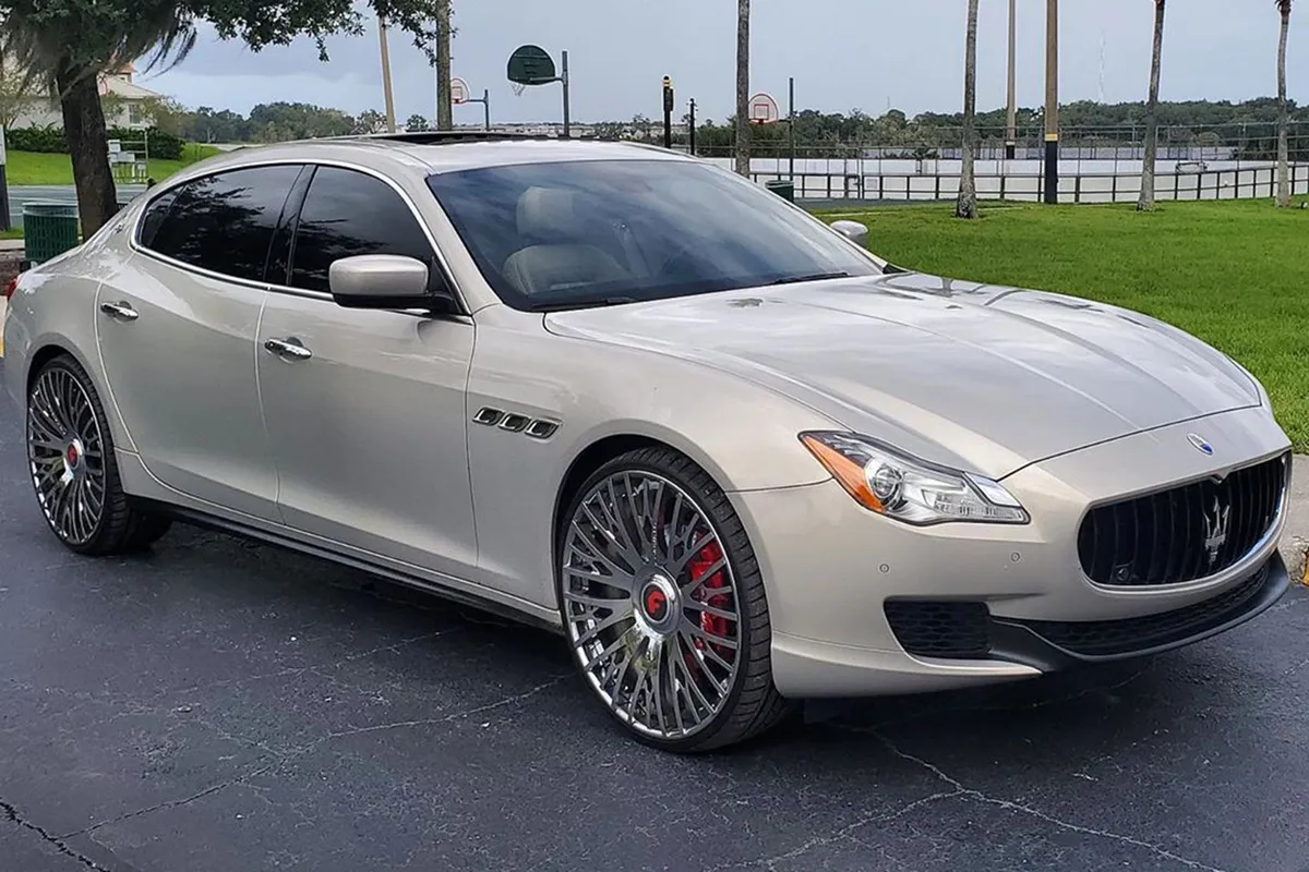 Maserati Quattroporte on Forgiato Cravatta-ECL wheels