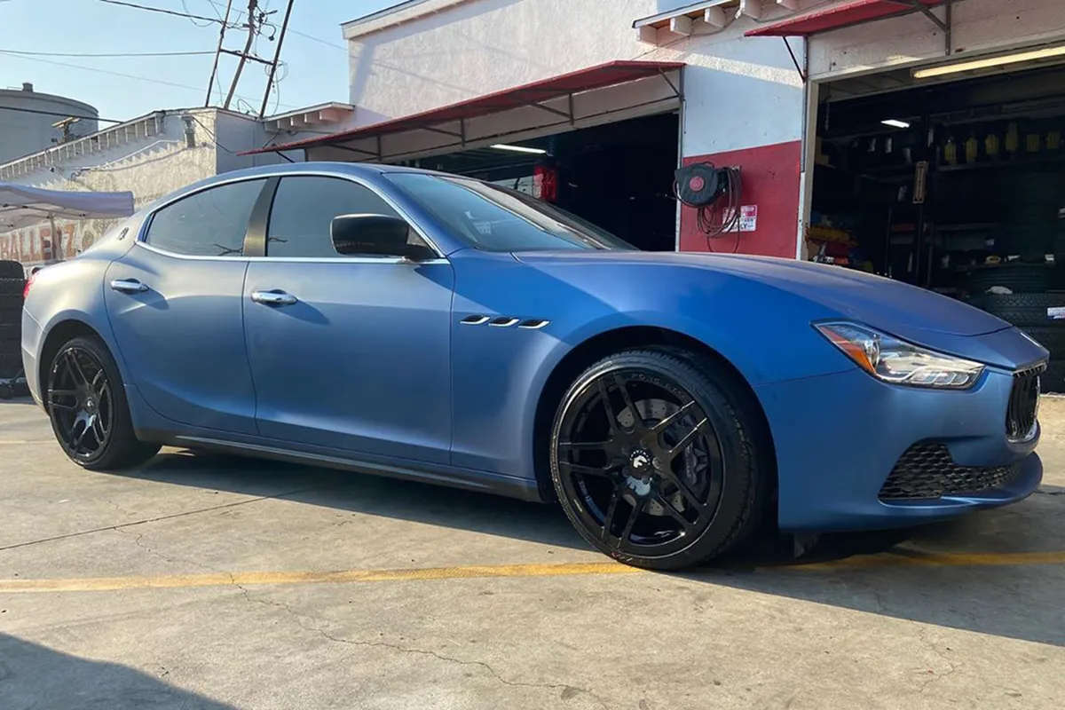 Maserati Quattroporte on Forgiato Dieci-M wheels