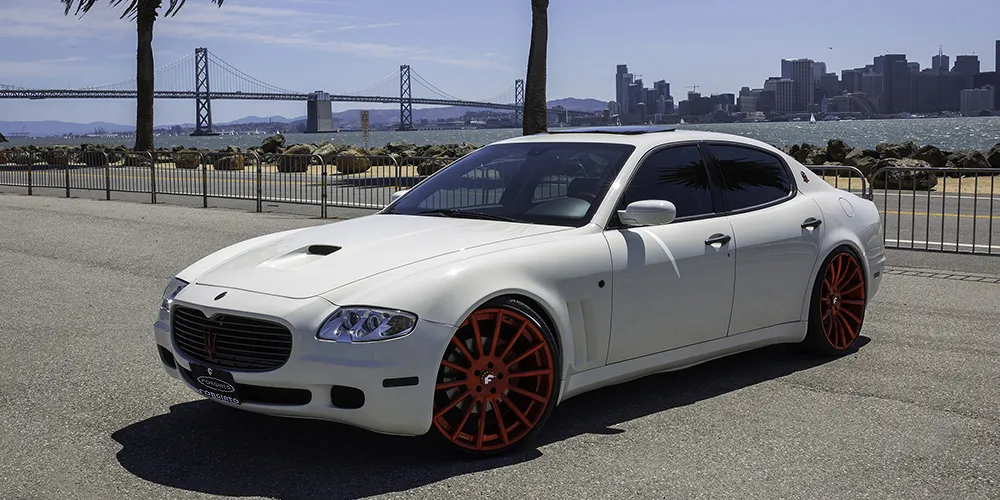 Maserati Quattroporte on Forgiato F2.15 wheels