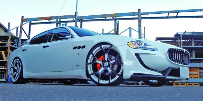 Maserati Quattroporte on Forgiato GTR wheels