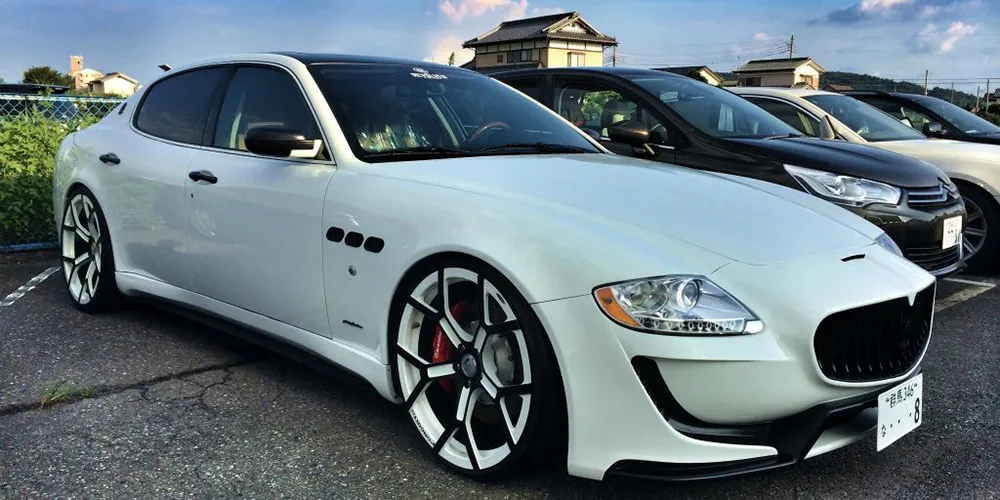 Maserati Quattroporte on Forgiato GTR-ECL wheels