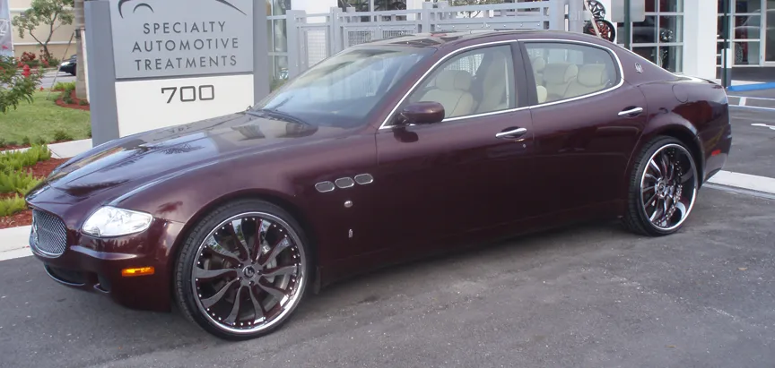 Maserati Quattroporte on Forgiato Inferno wheels