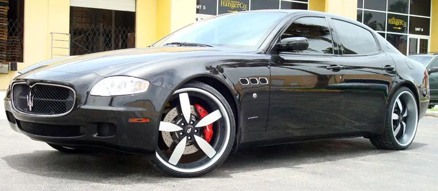 Maserati Quattroporte on Forgiato ITO wheels