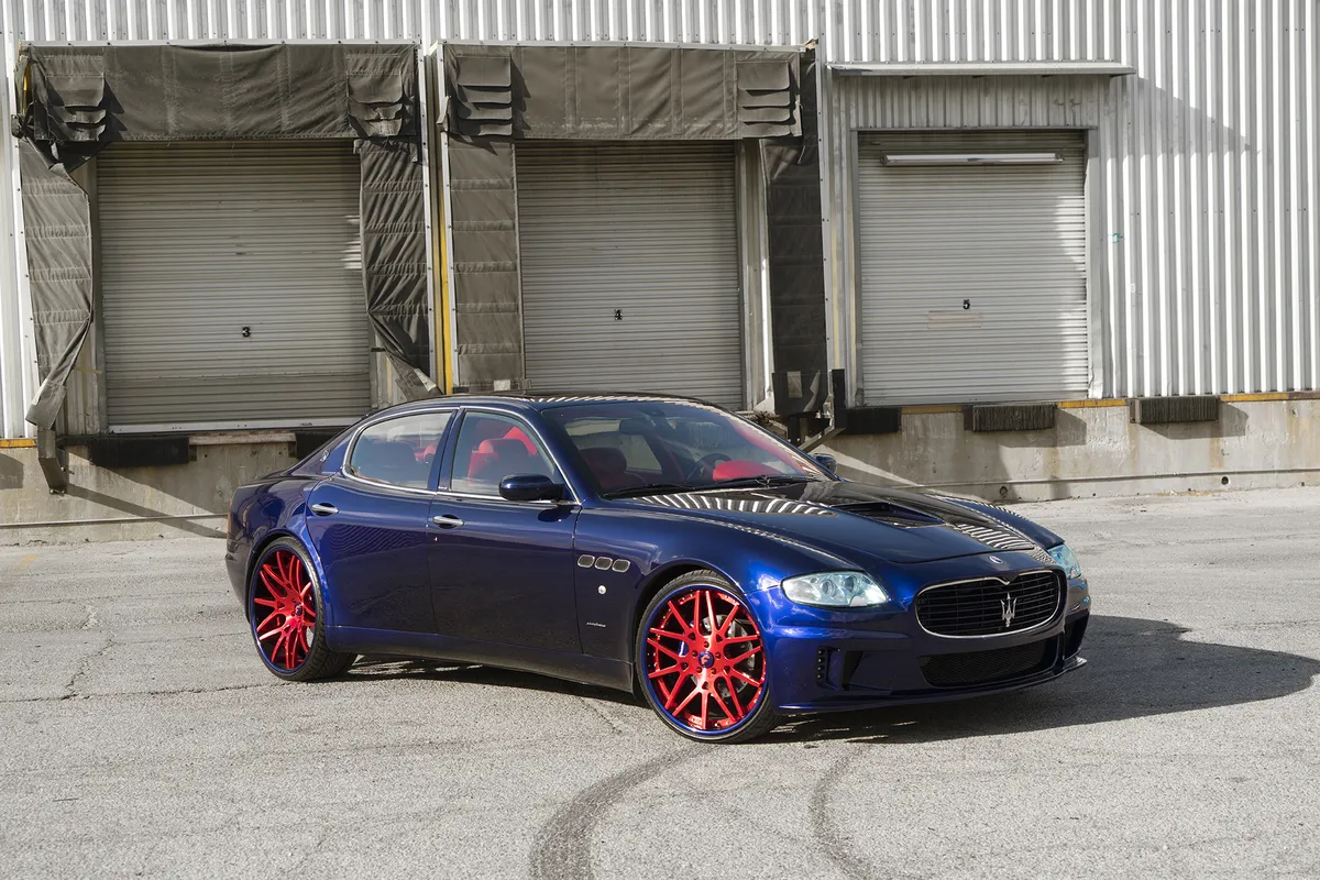 Maserati Quattroporte on Forgiato Maglia wheels