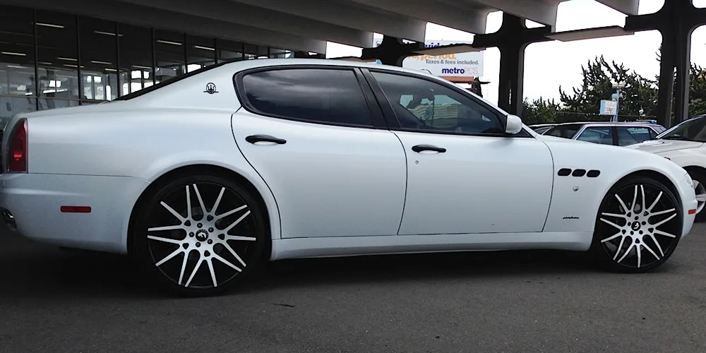 Maserati Quattroporte on Forgiato Maglia-ECL wheels