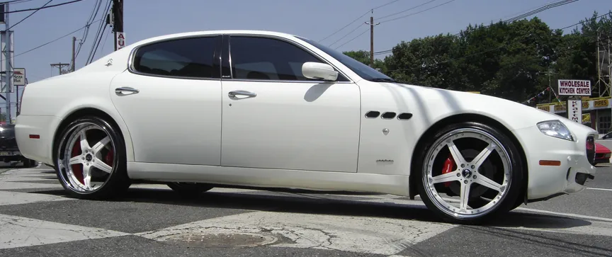 Maserati Quattroporte on Forgiato Quinto wheels