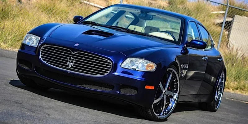 Maserati Quattroporte on Forgiato Rasoio wheels