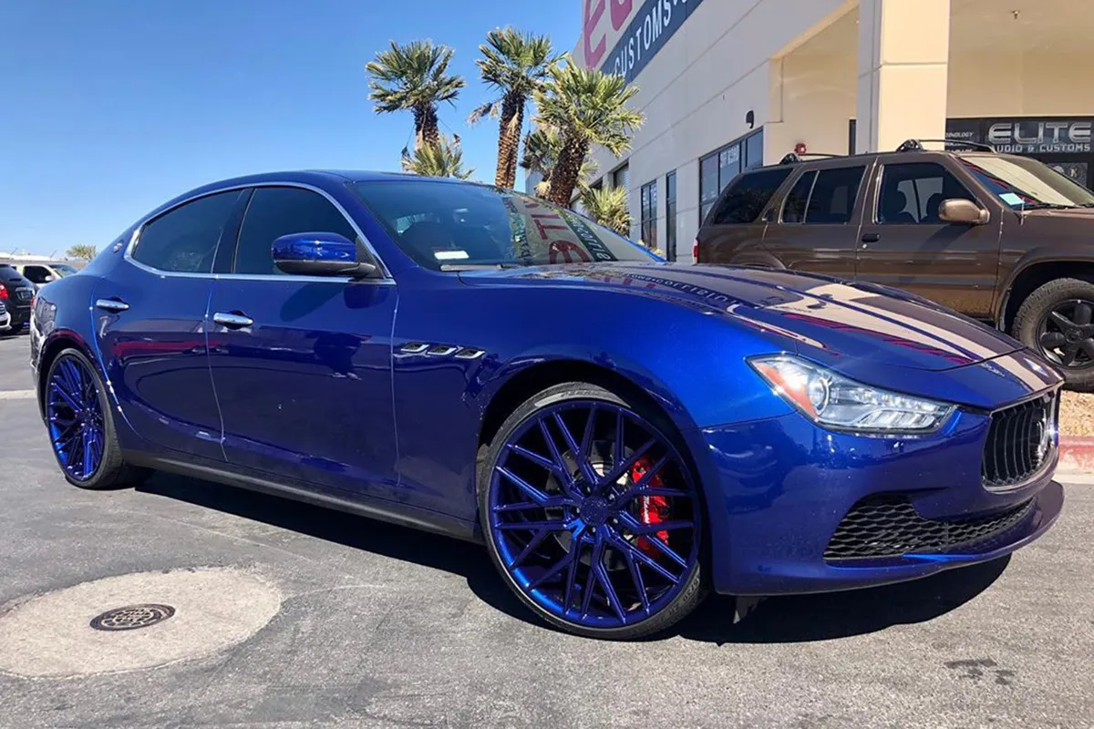 Maserati Quattroporte on Forgiato Tec S1 wheels