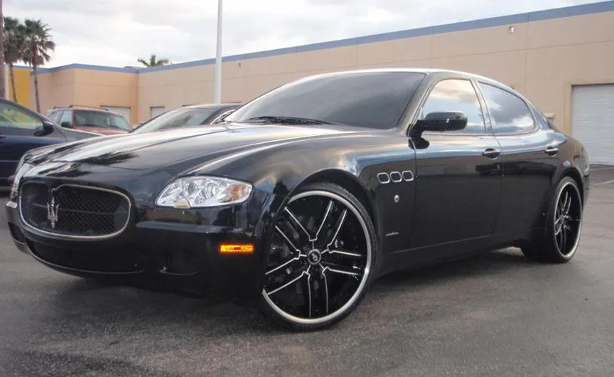 Maserati Quattroporte on Forgiato Vizzo wheels