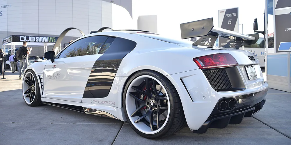 Audi R8 on Forgiato Dieci-ECL wheels