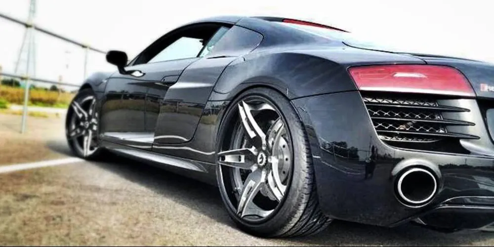 Audi R8 on Forgiato F2.10 wheels