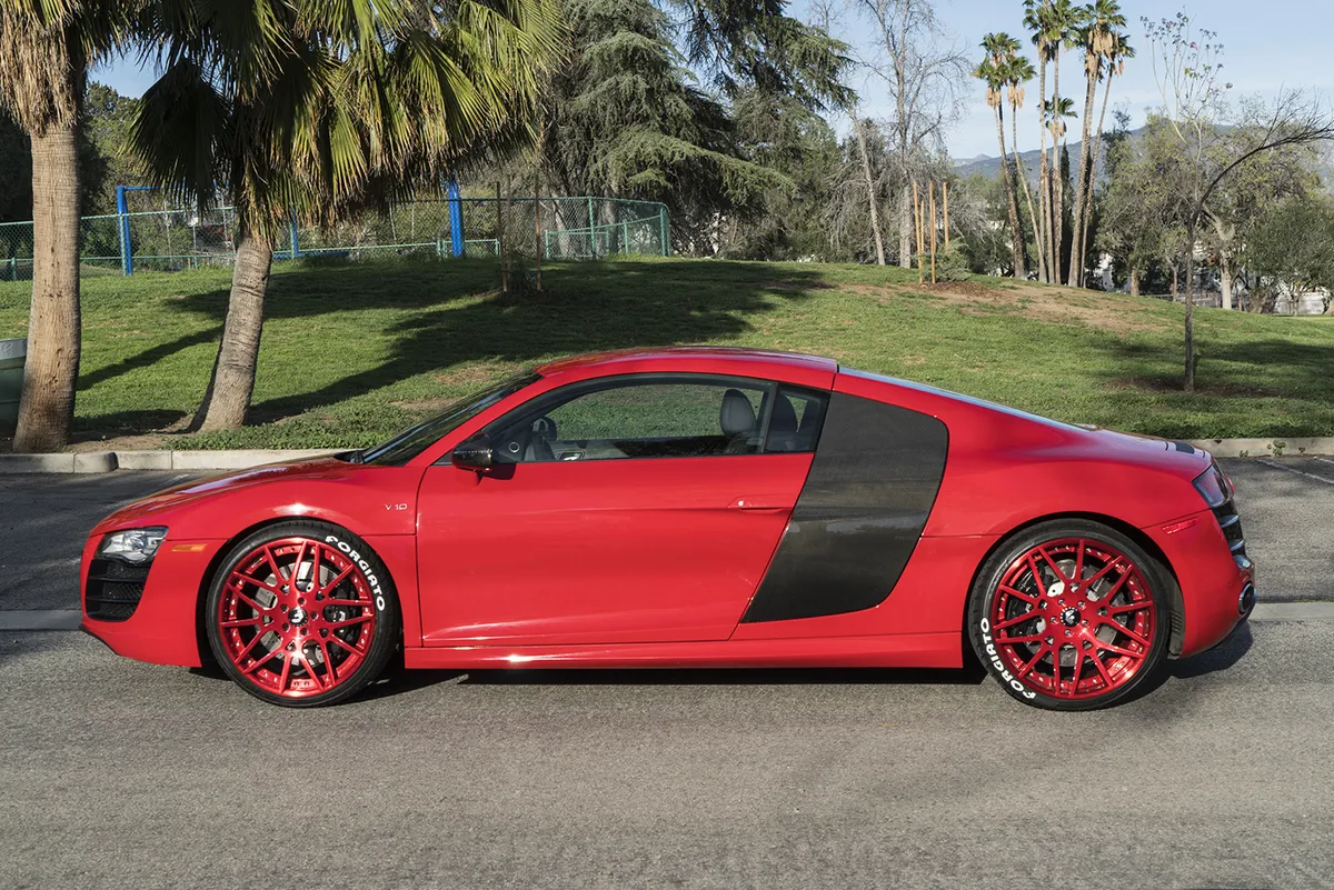 Audi R8 on Forgiato Maglia-ECL wheels