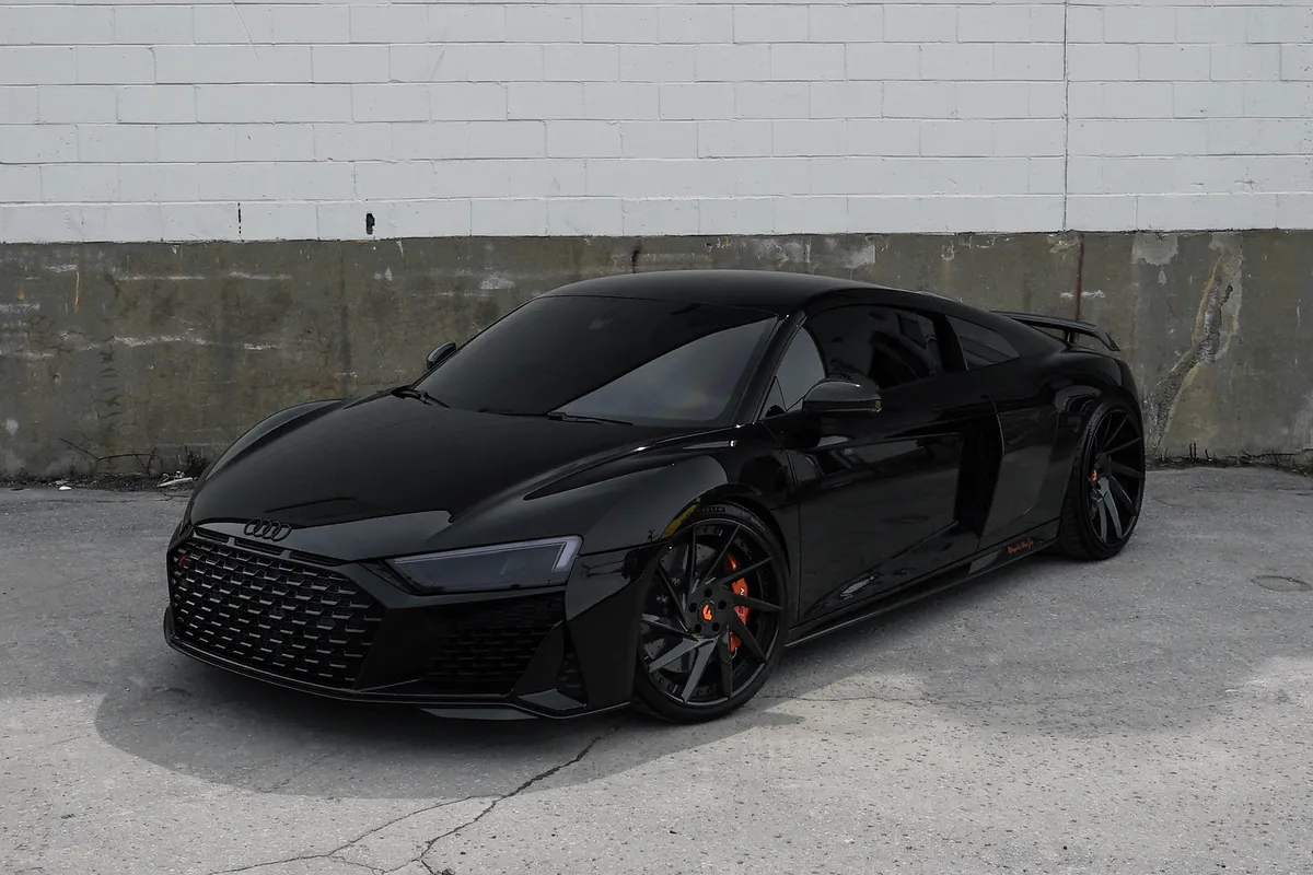 Audi R8 on Forgiato Troppo-ECL wheels