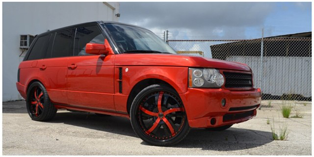 Range Rover on Rasoio