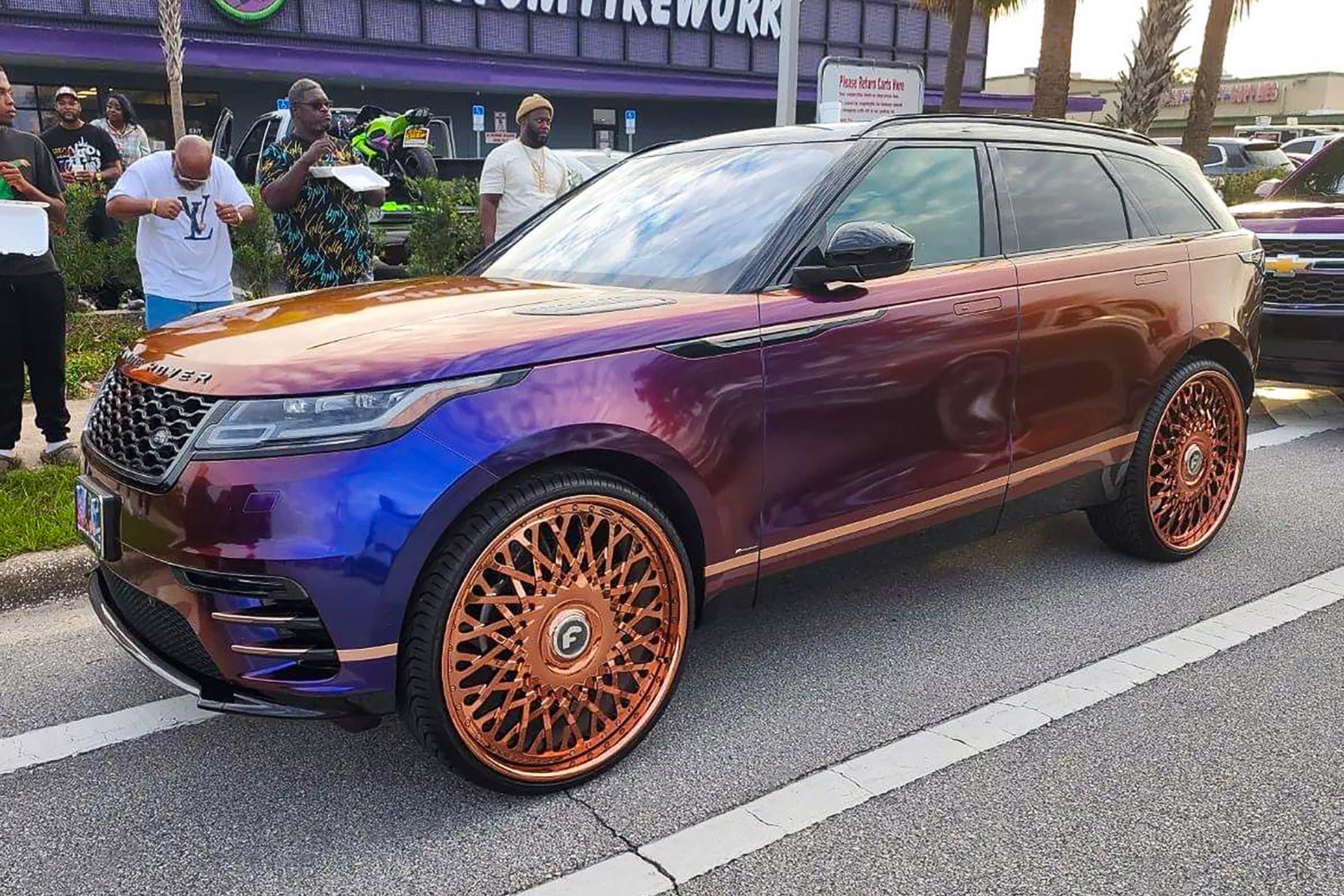 Range Rover on Tessutto