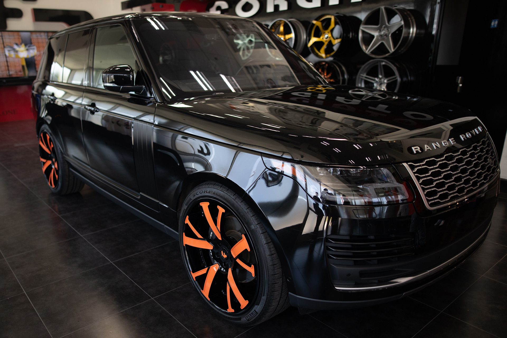 Range Rover on Vlone Ecl