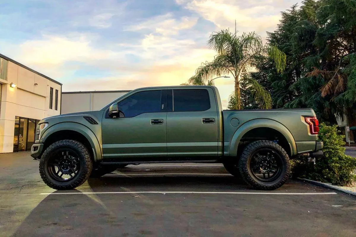 Ford Raptor on Forgiato Origini-T wheels