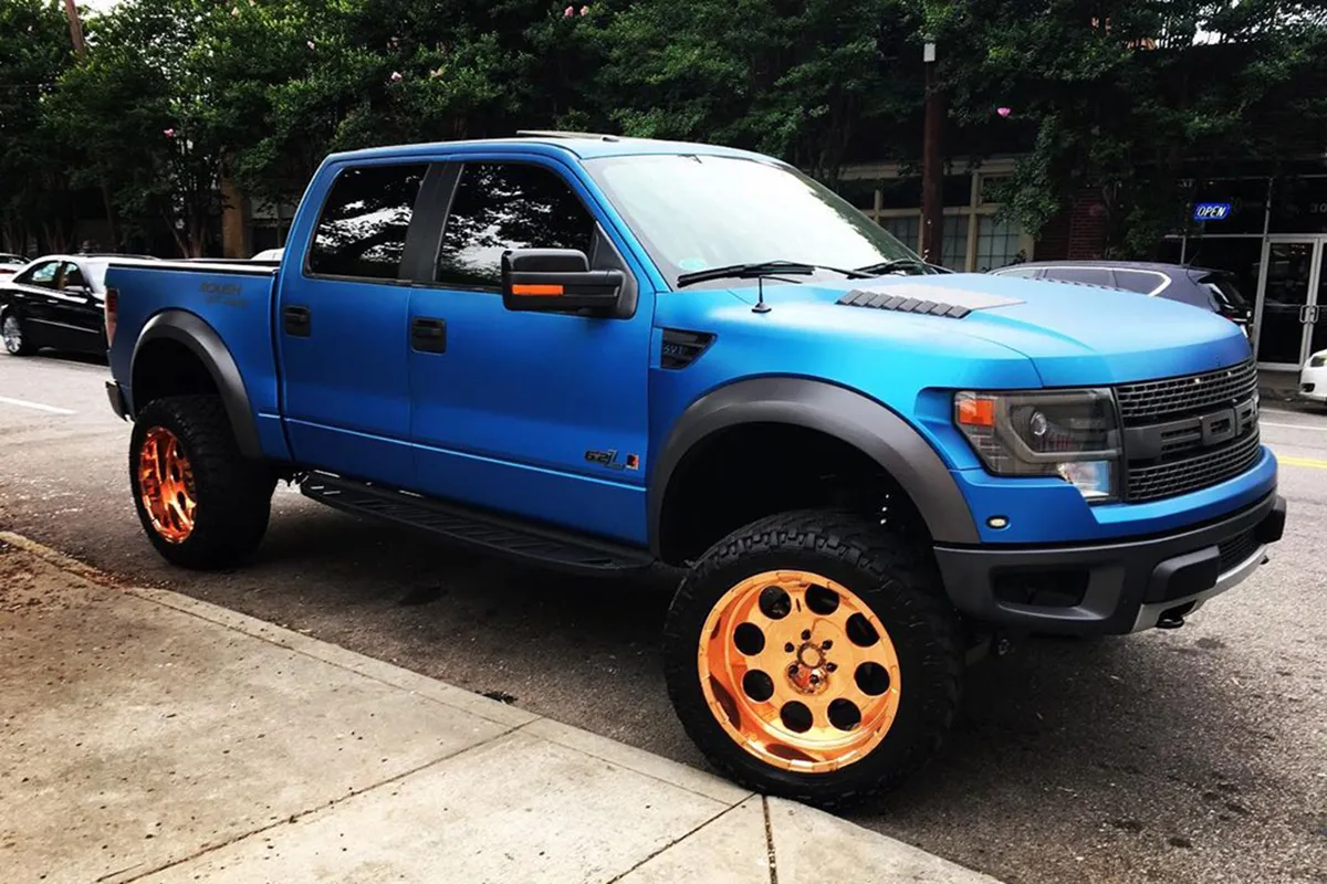 Ford Raptor on Forgiato Rivoto-T wheels