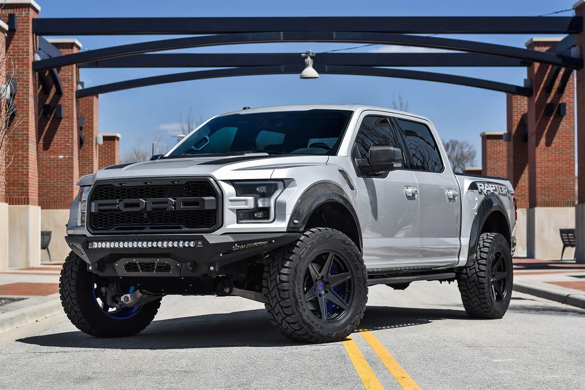 Ford Raptor on Forgiato Tec 2.6 wheels