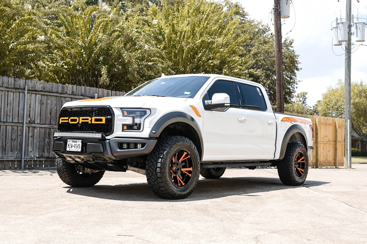 Ford Raptor on Forgiato Vlone-T wheels