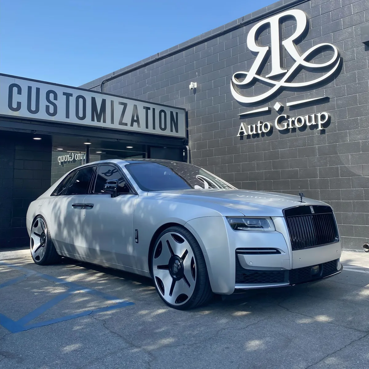Rolls-Royce Rolls Royce Ghost on Forgiato K wheels