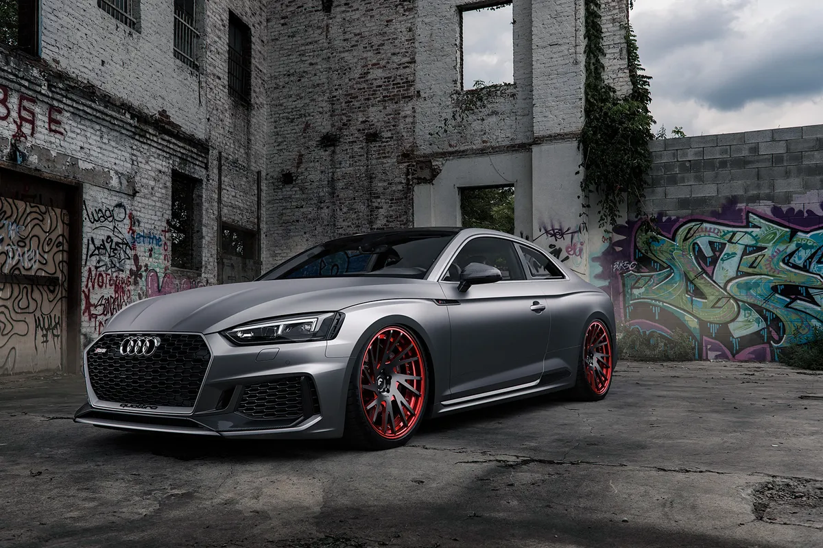 Audi RS5 on Forgiato Tec 2.5 wheels