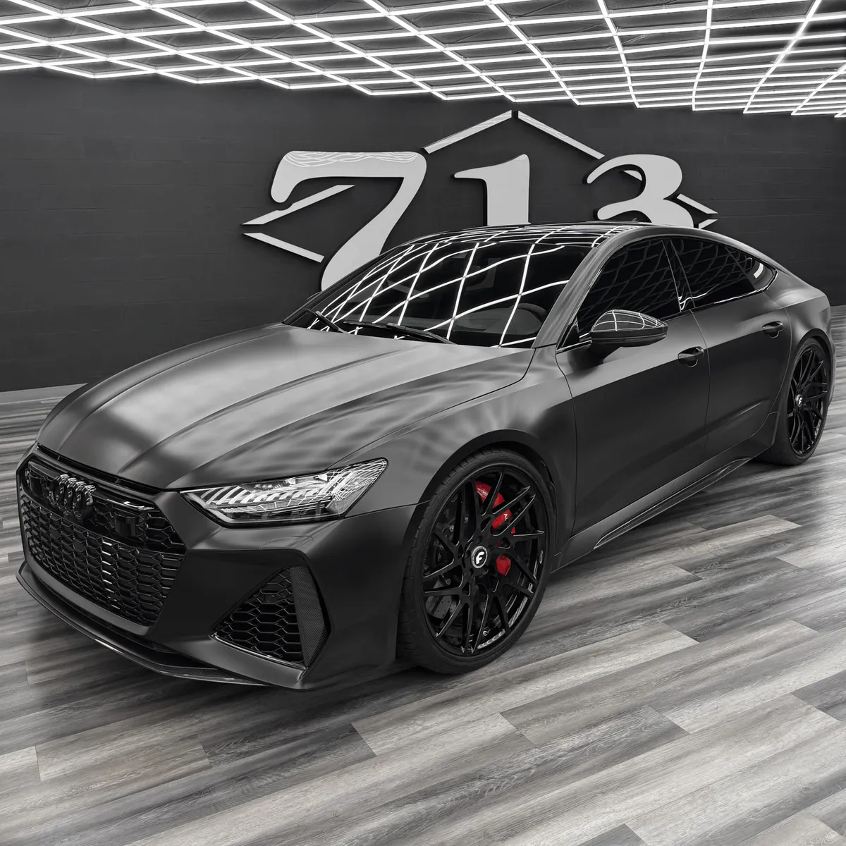 Audi RS7 on Forgiato Twisted Maglia wheels