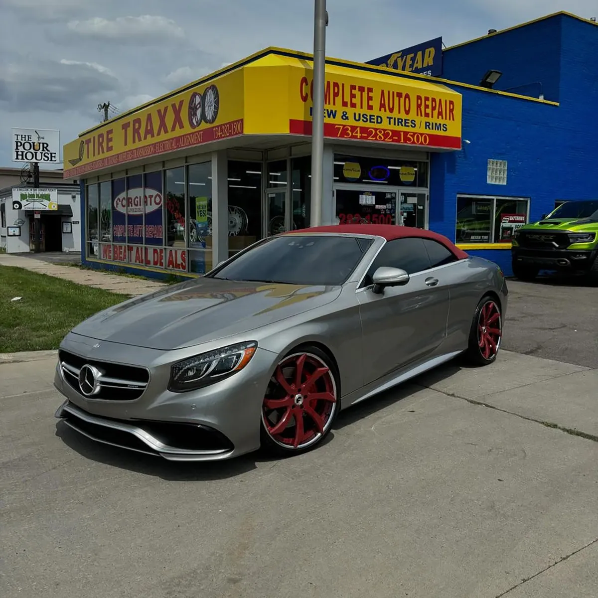 Mercedes-Benz S Class on Forgiato Finestro-ECL wheels