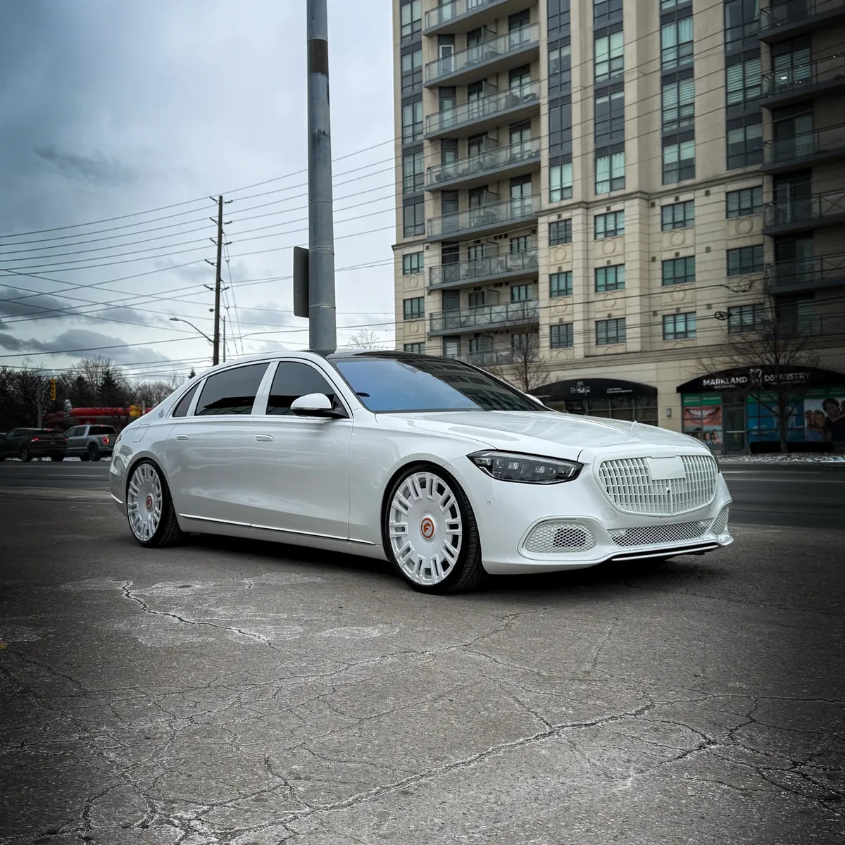 Mercedes-Benz S Class on Forgiato Licenziato wheels