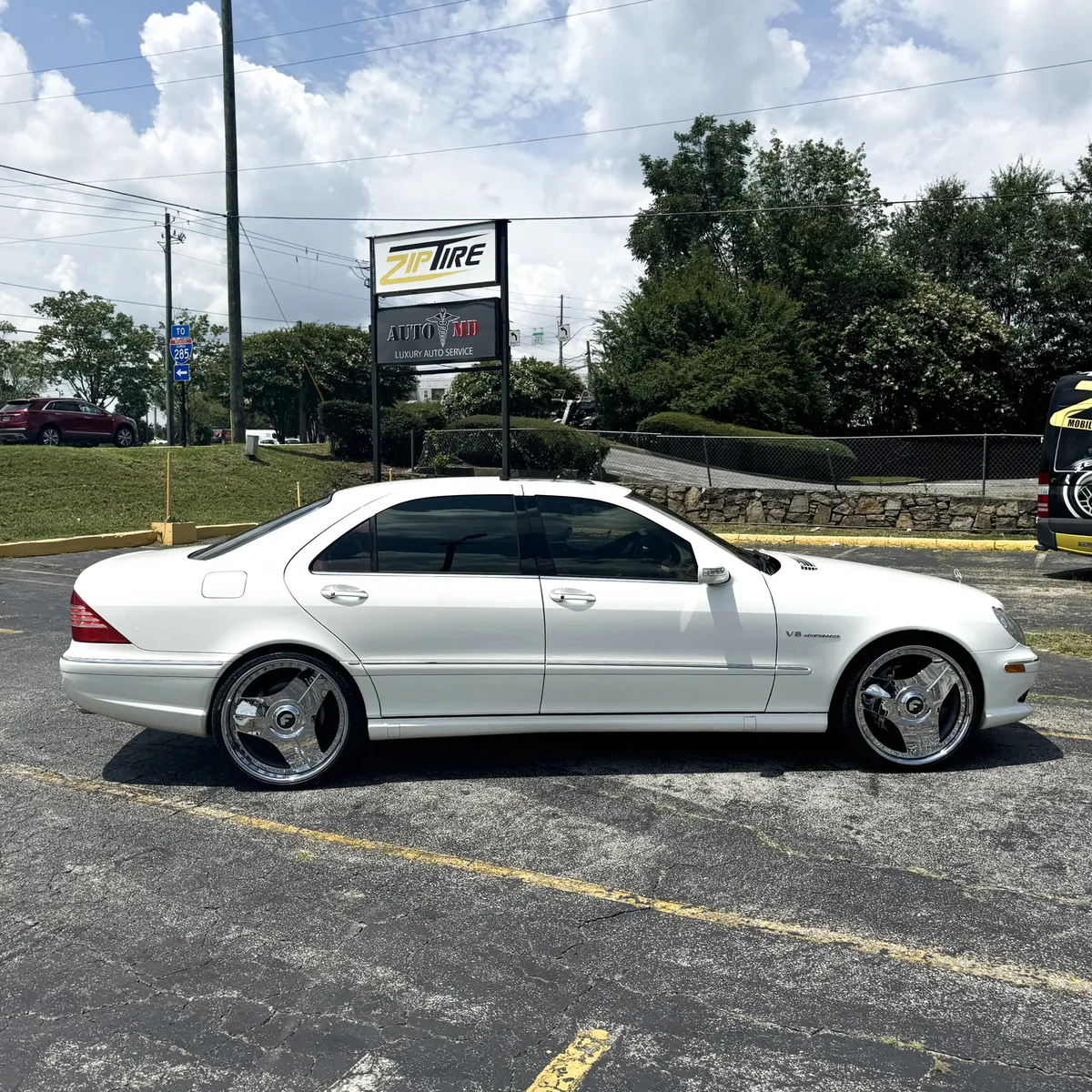 Mercedes-Benz S55 on Forgiato 713-3 wheels