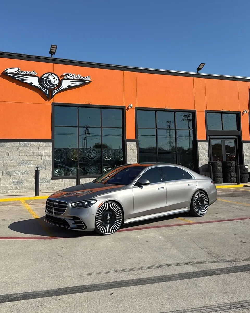 Mercedes-Benz S580 on Forgiato K wheels