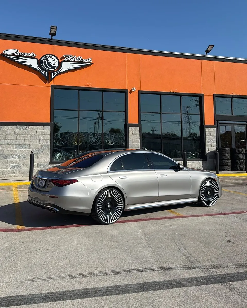 Mercedes-Benz S580 on Forgiato K-7 wheels