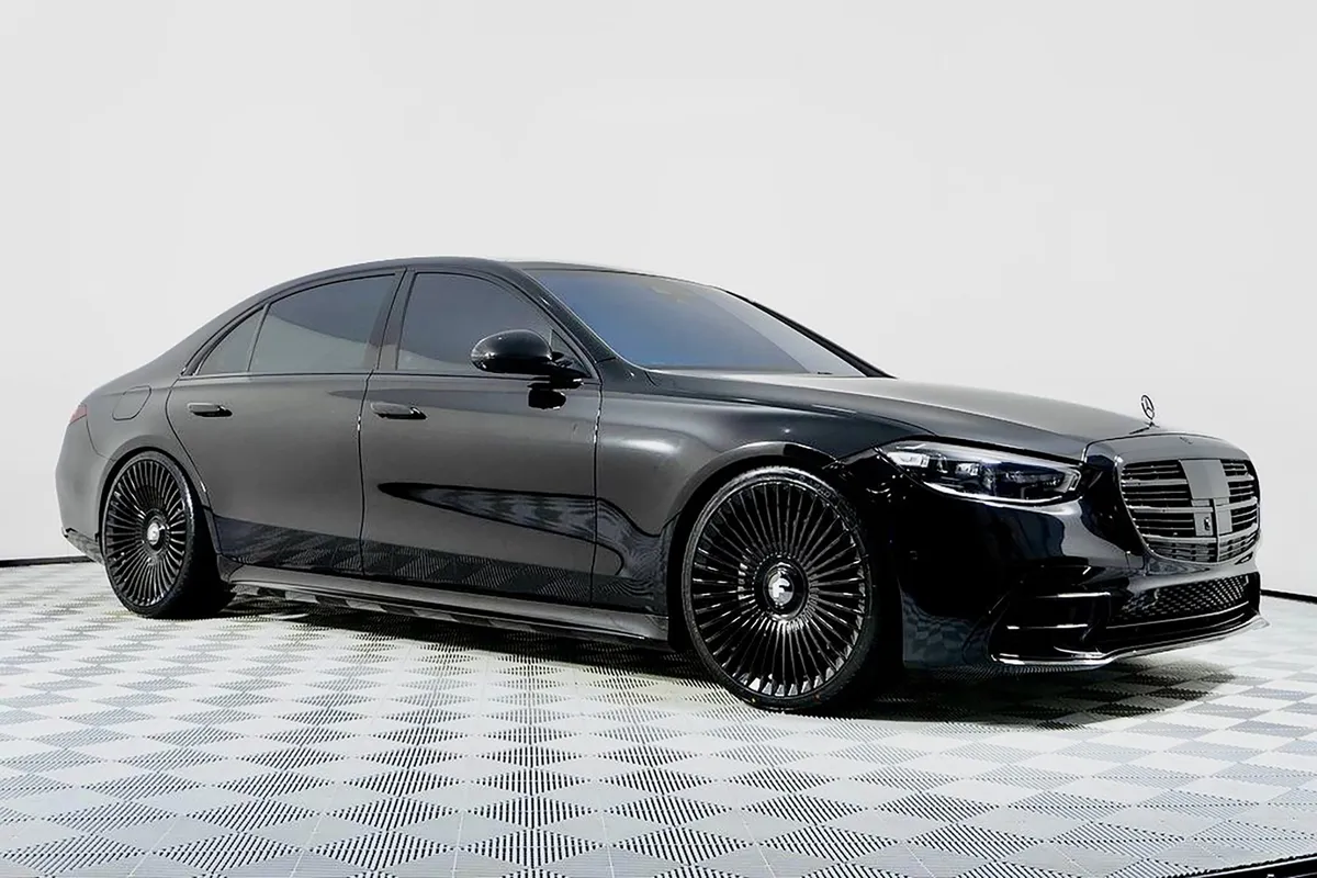 Mercedes-Benz S580 on Forgiato Trimestre-M wheels